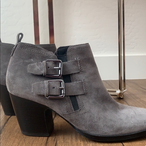 SOLD Ivanka Trump Tauren Suede Bootie - Picture 2 of 8